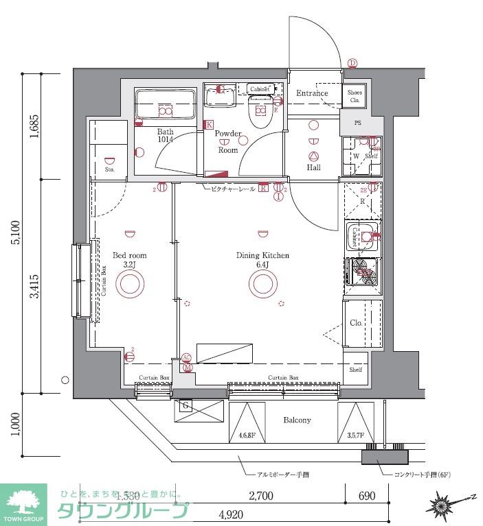 間取図