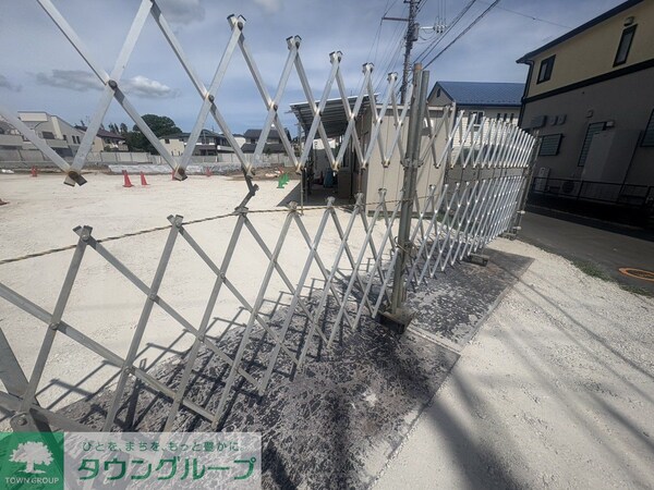 エントランス(建築中)