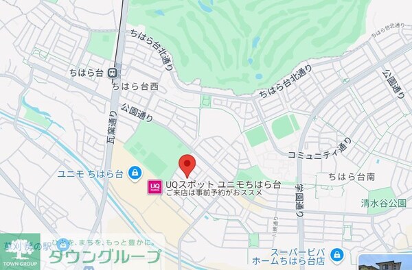 地図(現地待ち合わせ歓迎♪お問合せはタウンハウジングまで！)