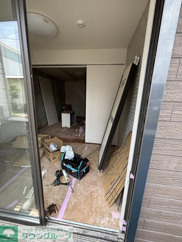 リビング・居室(建築中です)