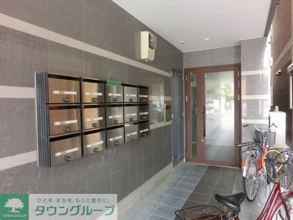 共有部分(集合ダイヤル付きポスト)