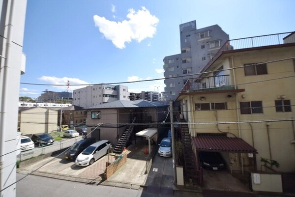 眺望(角部屋で日当りも良好です)