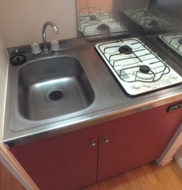 キッチン(2口ガスコンロ)