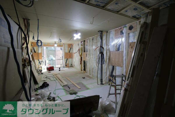 リビング・居室(建築中です　随時内見受け付けます)