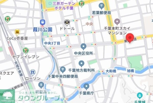 地図(ご来店お待ちしております！043-221-3600)