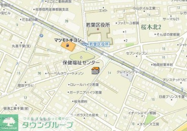 地図(現地待ち合わせ歓迎♪お問合せはタウンハウジングまで！)
