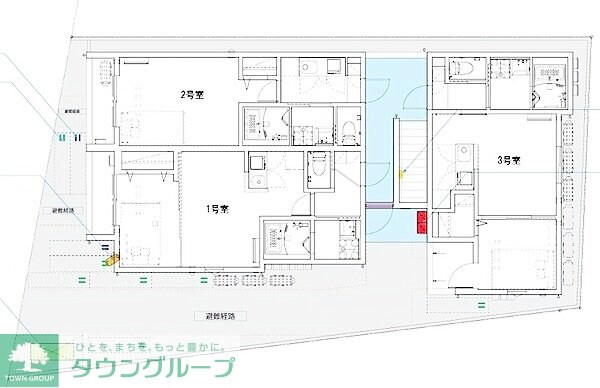 地図(お問合せは【タウンハウジング】まで！※現地待合わせ相談可！)