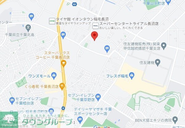 地図(ご来店お待ちしております！043-221-3600)