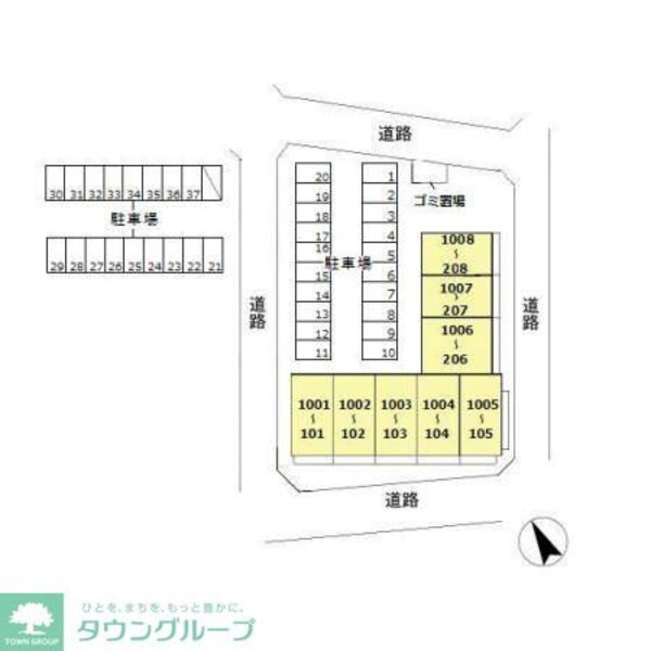 地図(お問合せは【タウンハウジング】まで！※現地待合わせ相談可！)