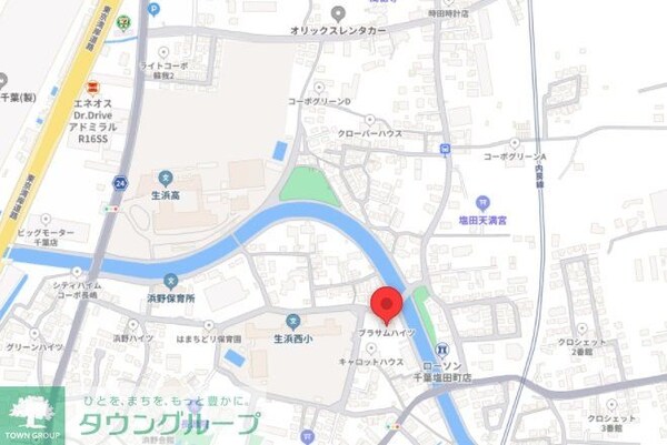 地図(お問合せは【タウンハウジング】まで！※現地待合わせ相談可！)