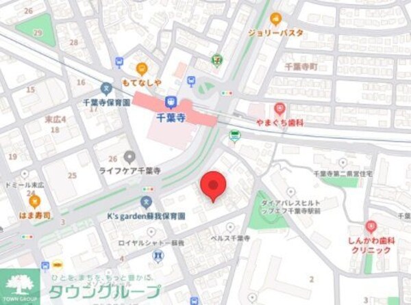 地図(現地待ち合わせ歓迎♪お問合せはタウンハウジング千葉店まで！)