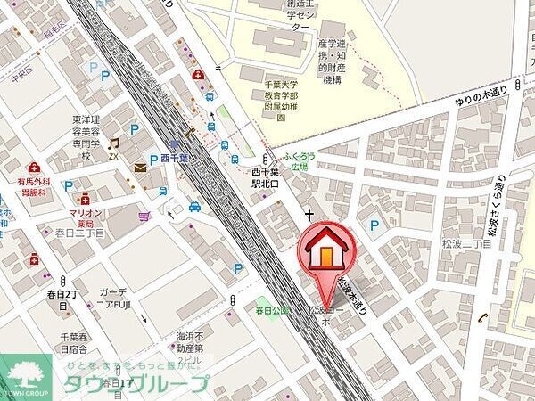 地図(ご来店お待ちしております！043-221-3600)