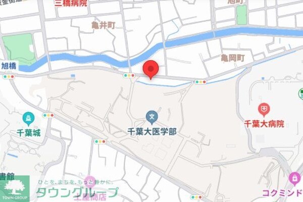 地図(お部屋探しは【タウンハウジング千葉店】にお任せ下さい♪)