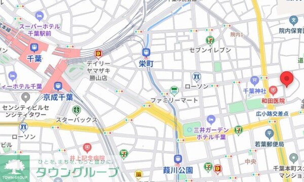 地図(ご来店お待ちしております！043-221-3600)