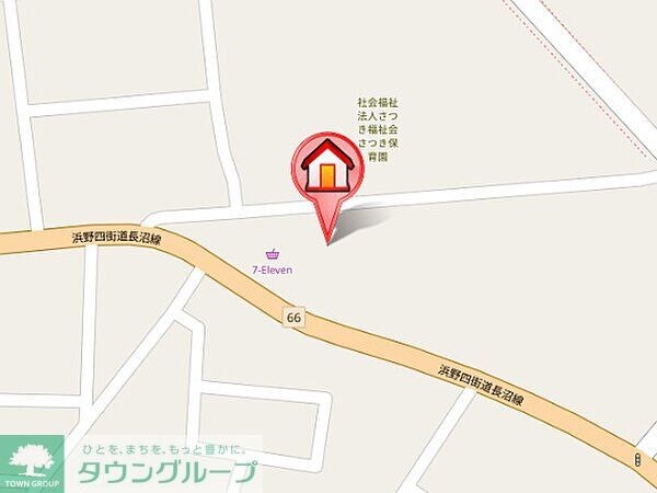 地図(お問合せは【タウンハウジング】まで！※現地待合わせ相談可！)