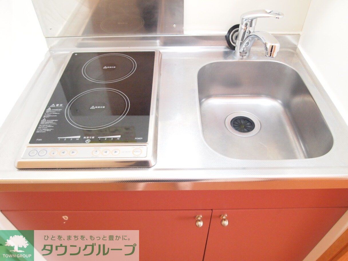 物件内観写真2　(2口電気コンロ)