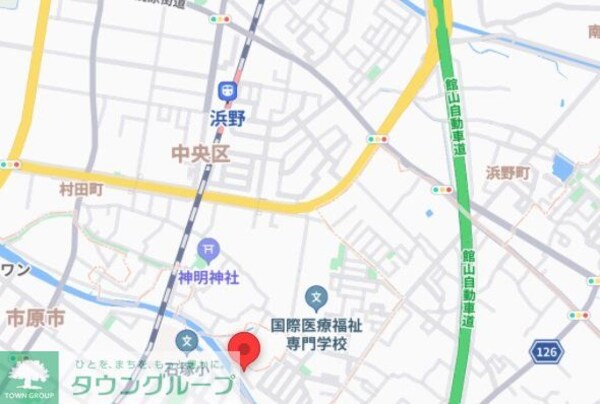 地図(お問合せはタウンハウジングまで！※現地待合わせ相談可能)
