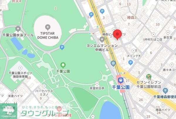 地図(現地待ち合わせ歓迎♪お問合せはタウンハウジング千葉店まで！)