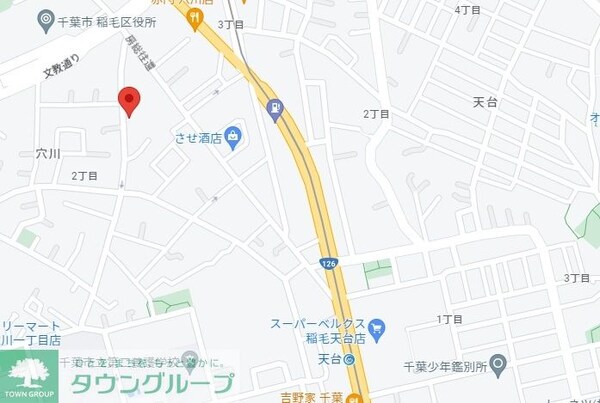 地図(お問合せはタウンハウジングまで！※現地待合わせ相談可能)
