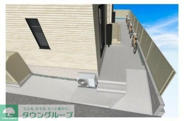 エントランス(お問合せはタウンハウジングまで！※現地待合わせ相談可能)