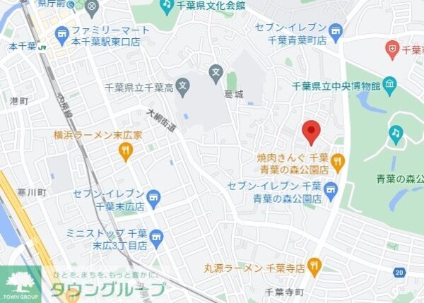 地図(お問合せはタウンハウジングまで！※現地待合わせ相談可能)