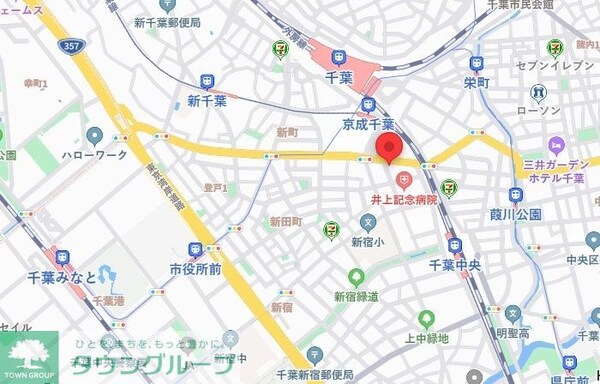地図(お問合せはタウンハウジングまで！※現地待合わせ相談可能)