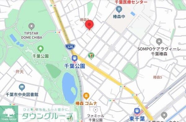 地図(お問合せはタウンハウジングまで！※現地待合わせ相談可能)