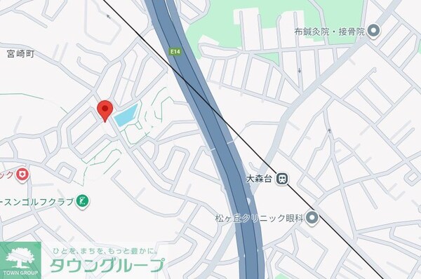地図(お問合せはタウンハウジングまで！※現地待合わせ相談可能)