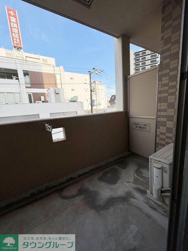 バルコニー(お問合せはタウンハウジング千葉店まで！※現地待合わせ相談可能)