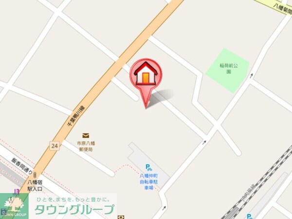 地図(お問合せはタウンハウジングまで！※現地待合わせ相談可能)