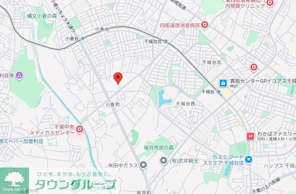 地図(お問合せはタウンハウジングまで！※現地待合わせ相談可能)