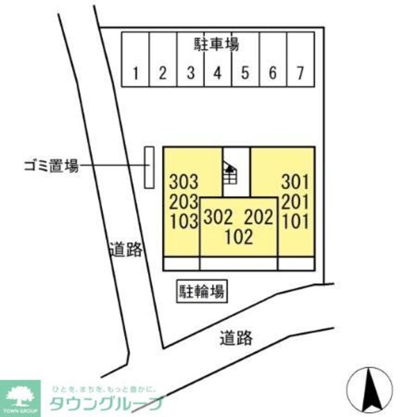 地図(お問合せはタウンハウジングまで！※現地待合わせ相談可能)
