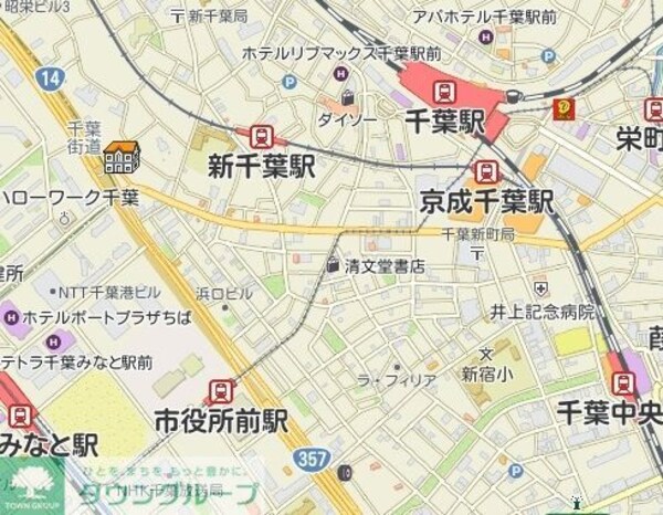 地図(お問合せはタウンハウジングまで！※現地待合わせ相談可能)