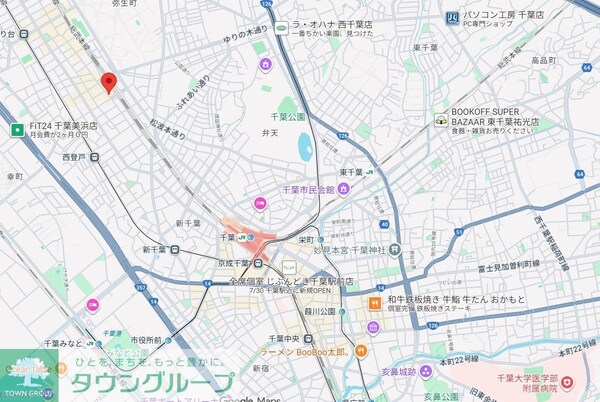 地図(お問合せはタウンハウジングまで！※現地待合わせ相談可能)