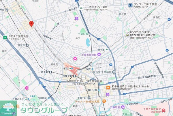 地図(お問合せはタウンハウジングまで！※現地待合わせ相談可能)