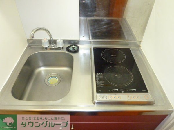 キッチン(2口電気コンロ)