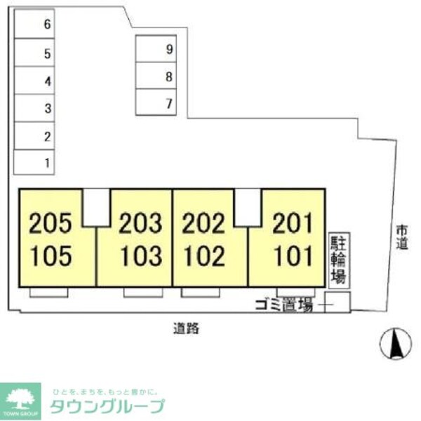 地図(お問合せはタウンハウジングまで！※現地待合わせ相談可能)