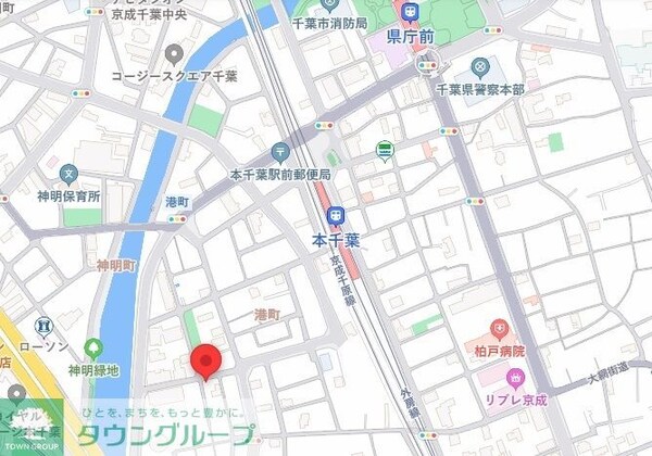 地図(お問合せはタウンハウジングまで！※現地待合わせ相談可能)