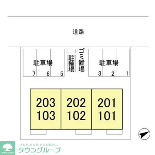 駐車場(お問合せはタウンハウジングまで！※現地待合わせ相談可能)