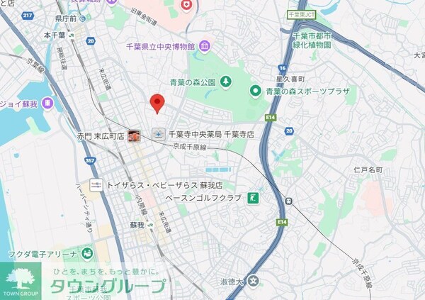 地図(お問合せはタウンハウジングまで！※現地待合わせ相談可能)