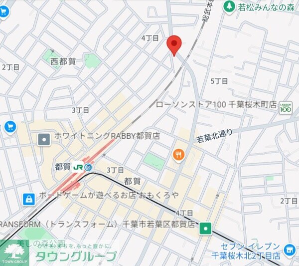 地図(お問合せはタウンハウジングまで！※現地待合わせ相談可能)