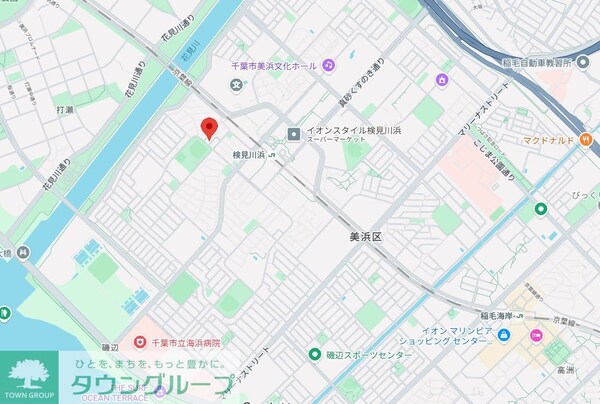 地図(お問合せはタウンハウジングまで！※現地待合わせ相談可能)
