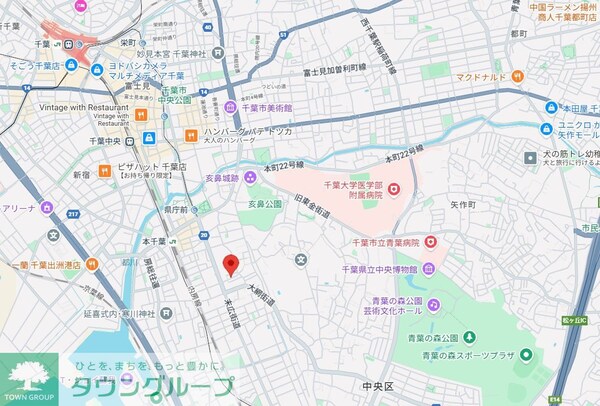 地図(お問合せはタウンハウジングまで！※現地待合わせ相談可能)