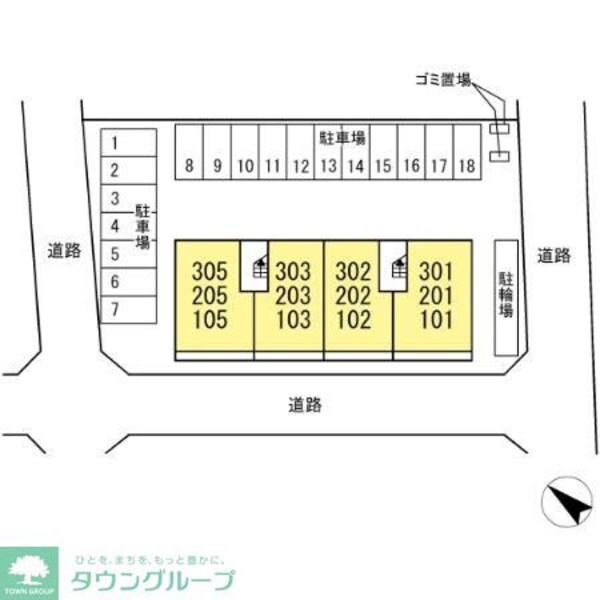 地図(お問合せはタウンハウジングまで！※現地待合わせ相談可能)