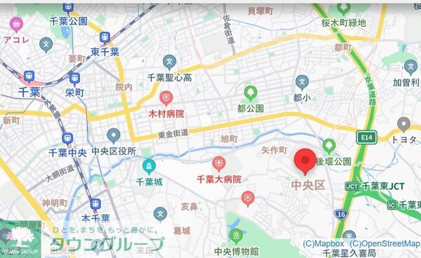 地図(お問合せはタウンハウジングまで！※現地待合わせ相談可能)