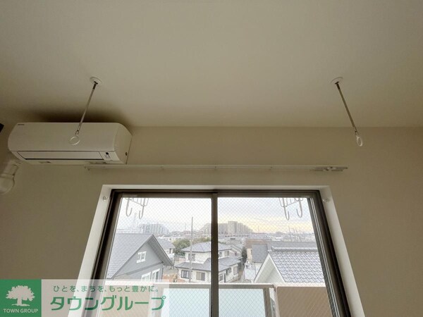 設備(室内物干し)