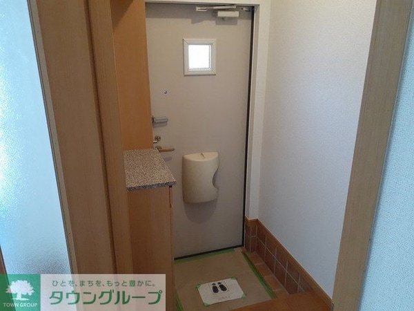 玄関(洗面)