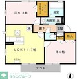 シエスタＣの間取図