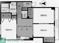 コーポハイブリッジの間取図