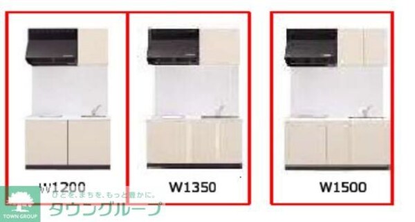 キッチン(建築中の為イメージパースです。)